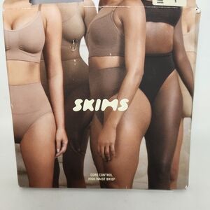 NIB Skims Core Control High Waist Brief, Size S, Mica, Shapewear, Sculptwear